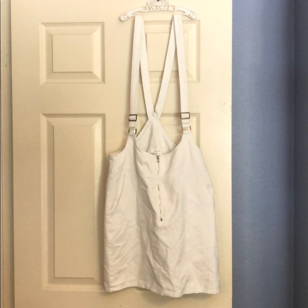 white overalls